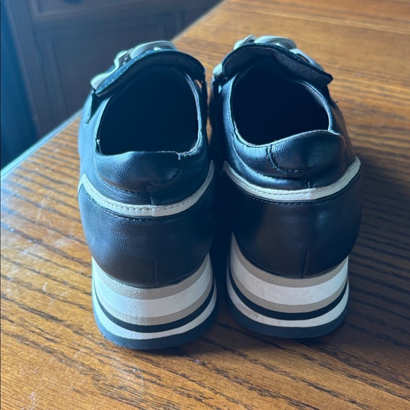 Softwaves Cala Loafers Platform Leather Suede Chain Arch Support Comfort size 6 - Picture 5 of 9